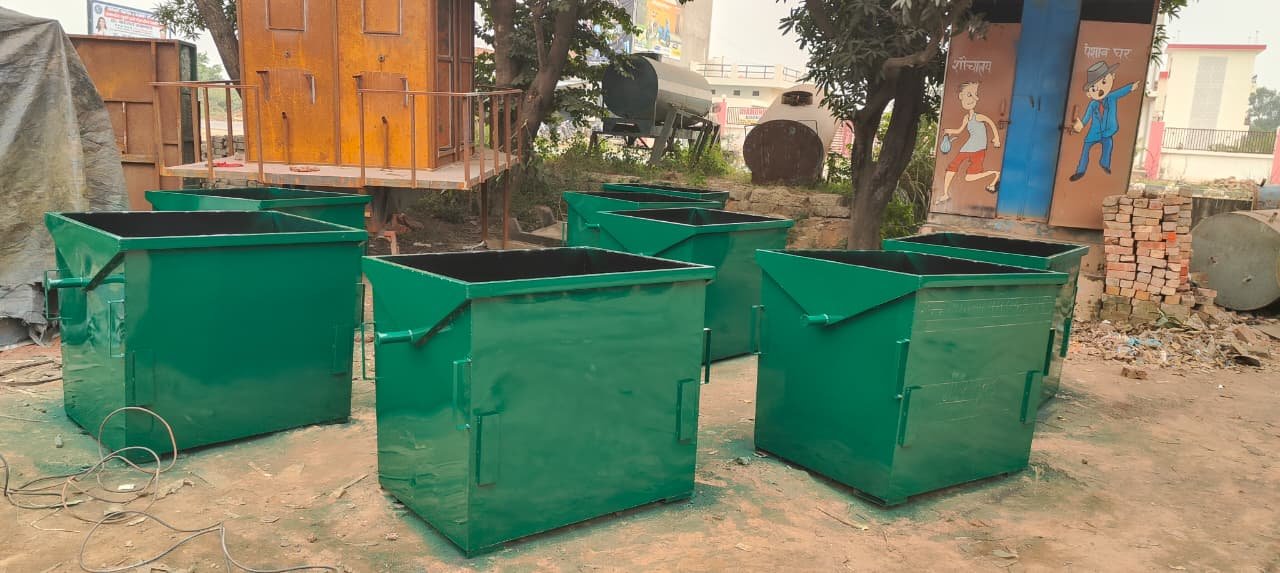 1100 LTR iron Dustbin
