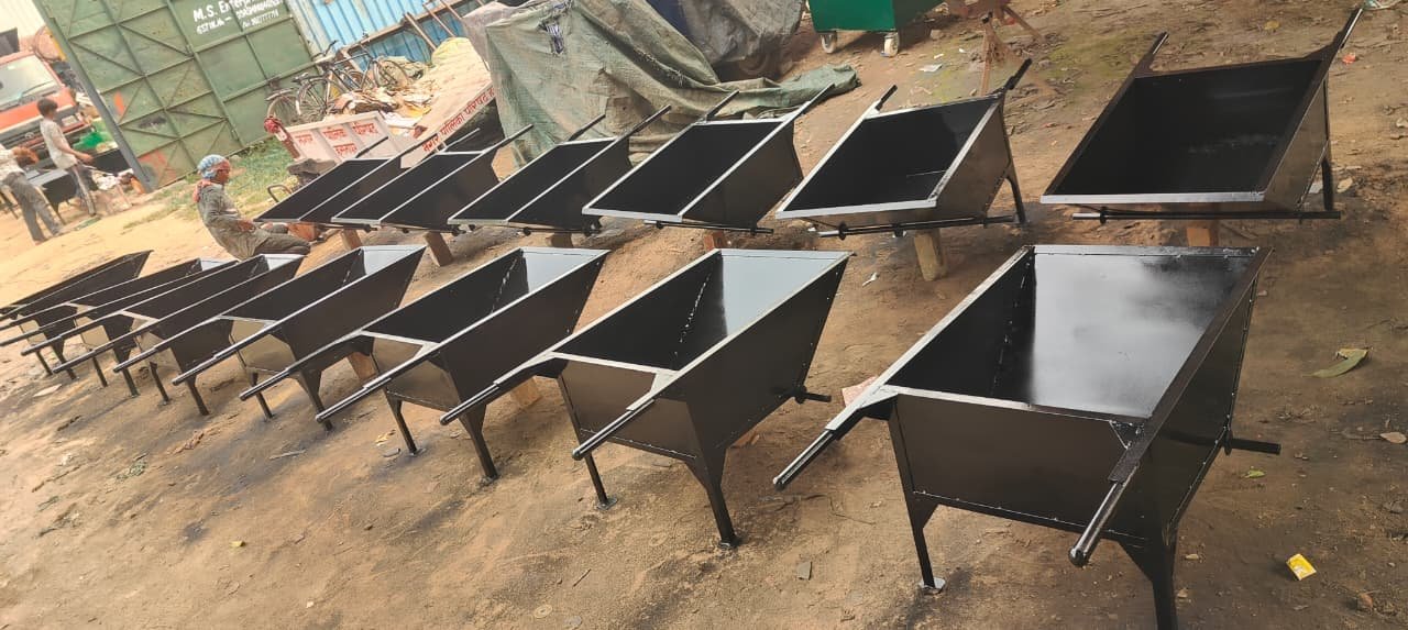 MS Wheelbarrow Tipper Cart
