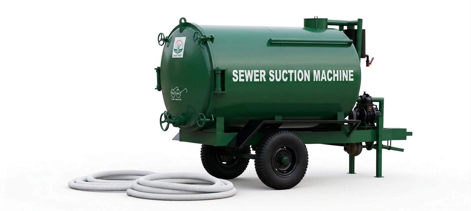 Sewer Suction Tanker Machine
